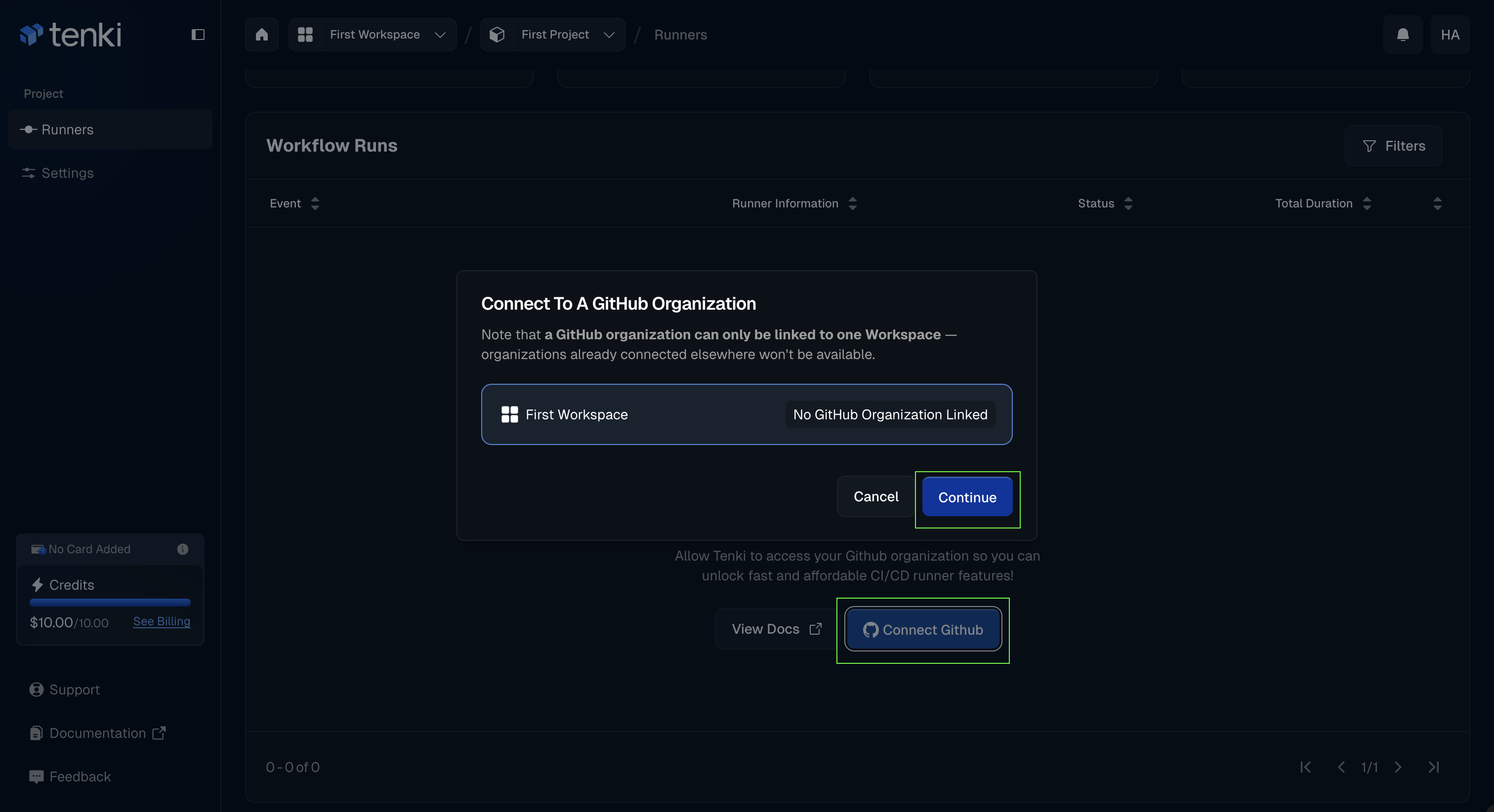 ConnectGithub